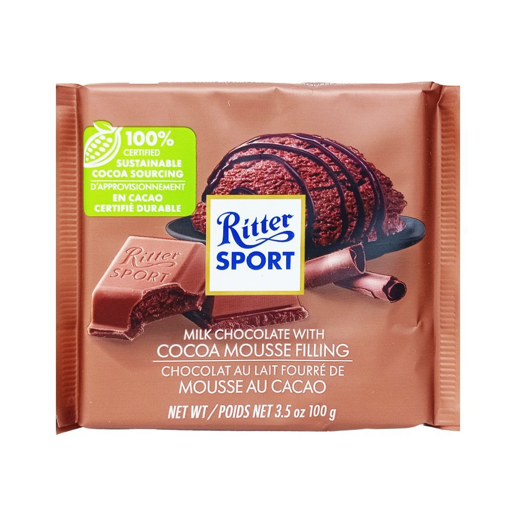 Chocolate Cacao Ritter 3.5z