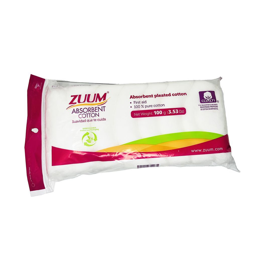 Algodon Zuum Plisado 100 Gr