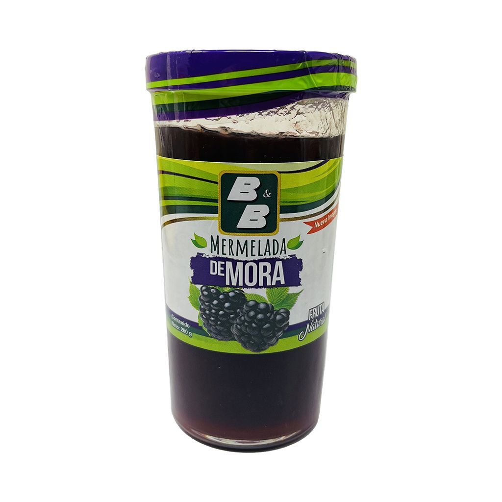 Mermelada De Mora Vaso 260g
