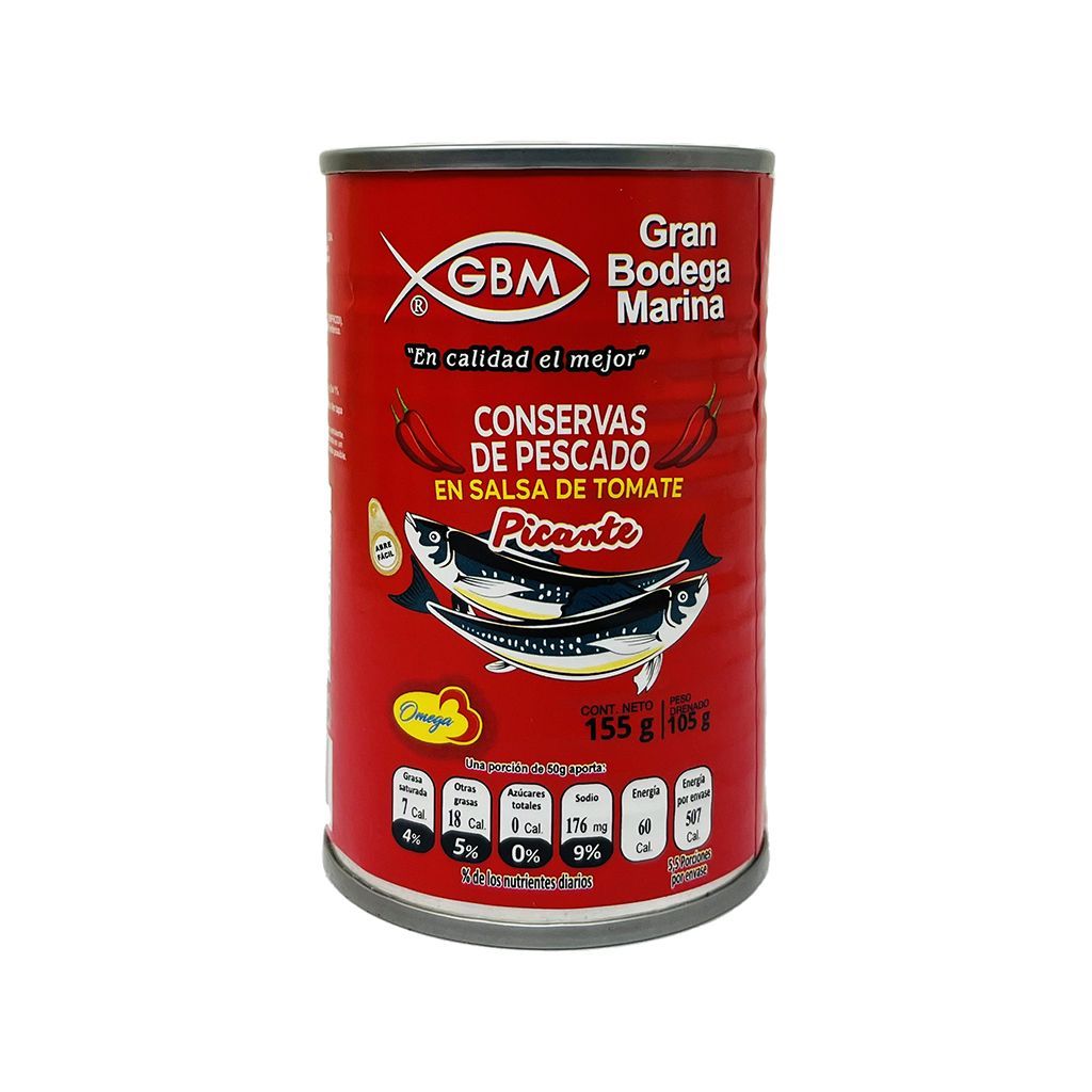 Sardina Gbm Salsa Pica 155g