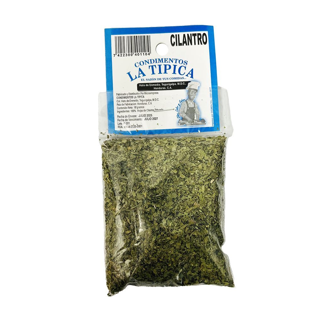 Cilantro 15 Gr La Tipica