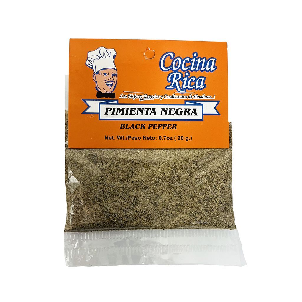 Pimienta Negra Cocina Rica20gr