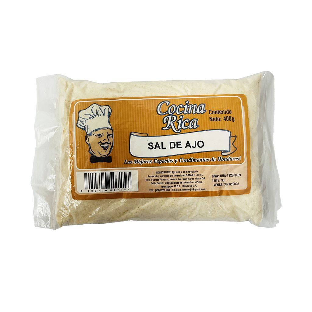 Sal De Ajo 400grs