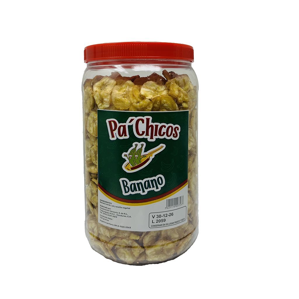 Tajada Bote Banano 700gr