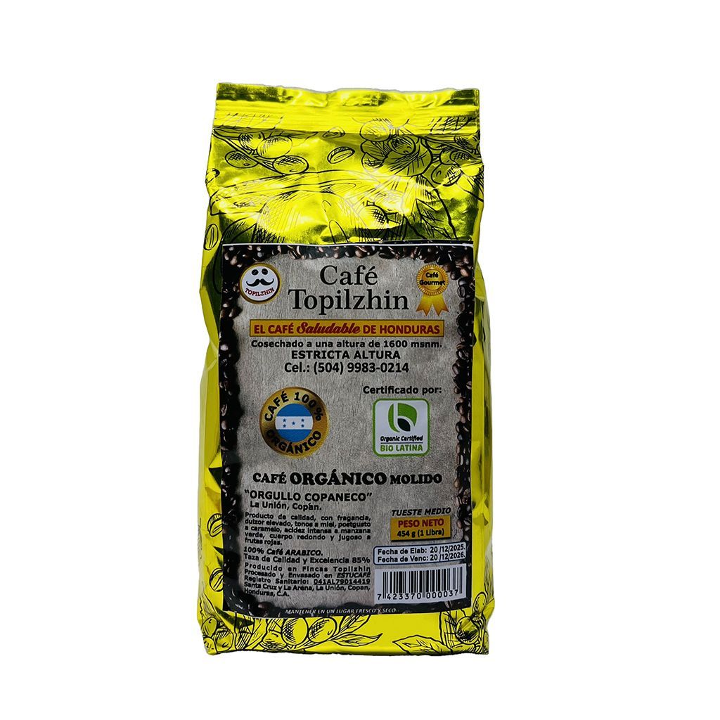 Café Molido Organico 454 Gr