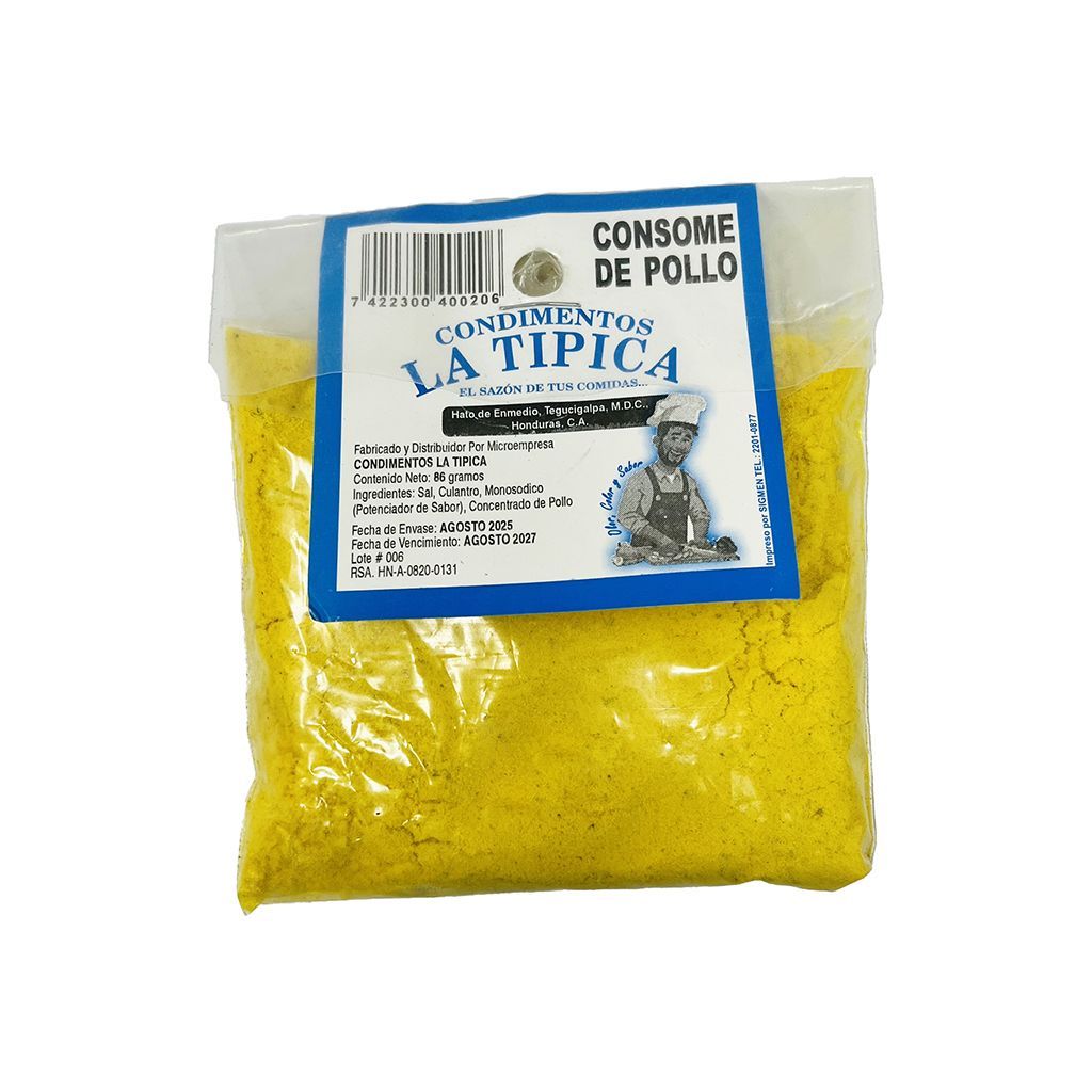 Consome La Tipica De Pollo86gr