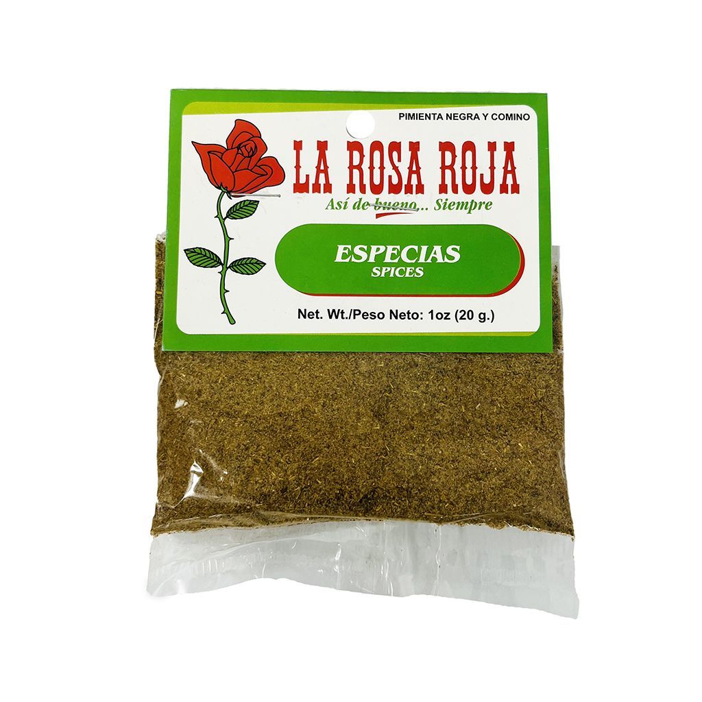 Especias La Rosa Roja 20gr