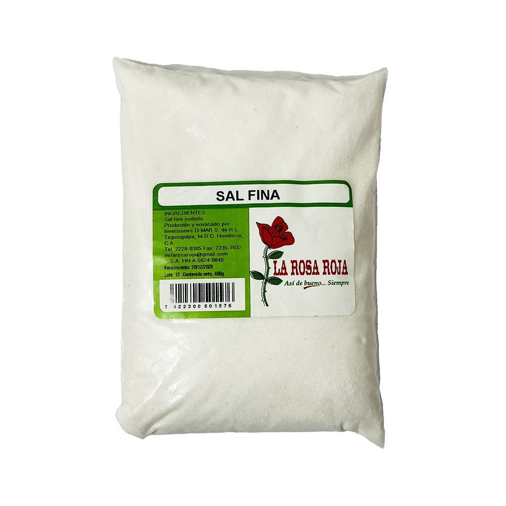 Sal Fina Rosa Roja 400gr