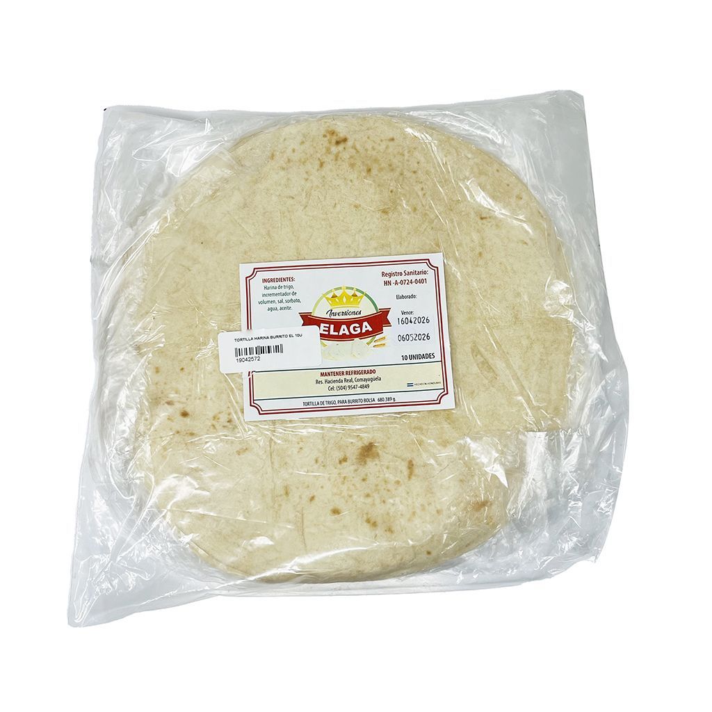 Tortilla Harina Burrito El 10u