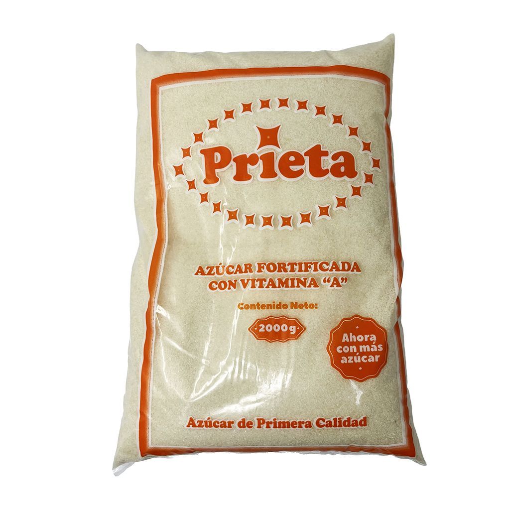 Azucar Blanca Prieta 2000g