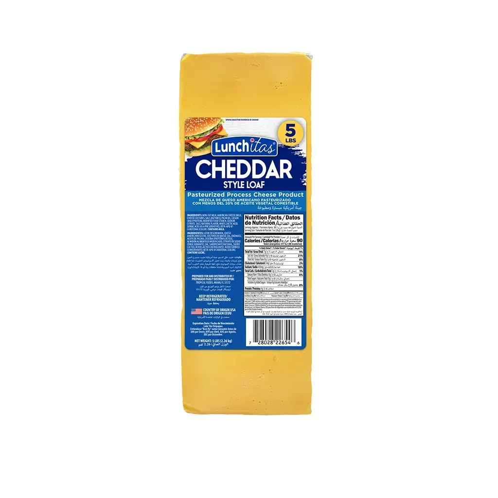 Cheddar Cheese Lunchitas Lb
