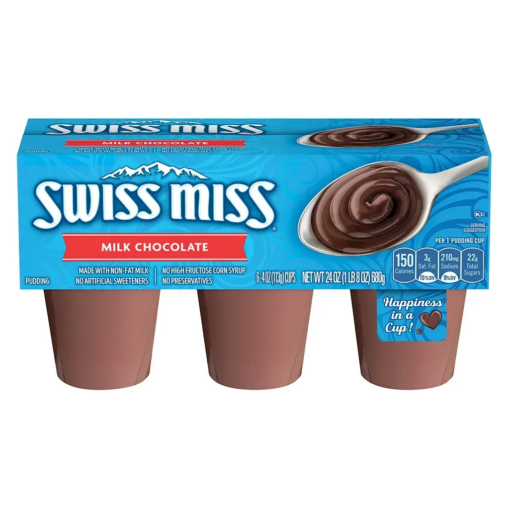 Choclat Puddng 6pk