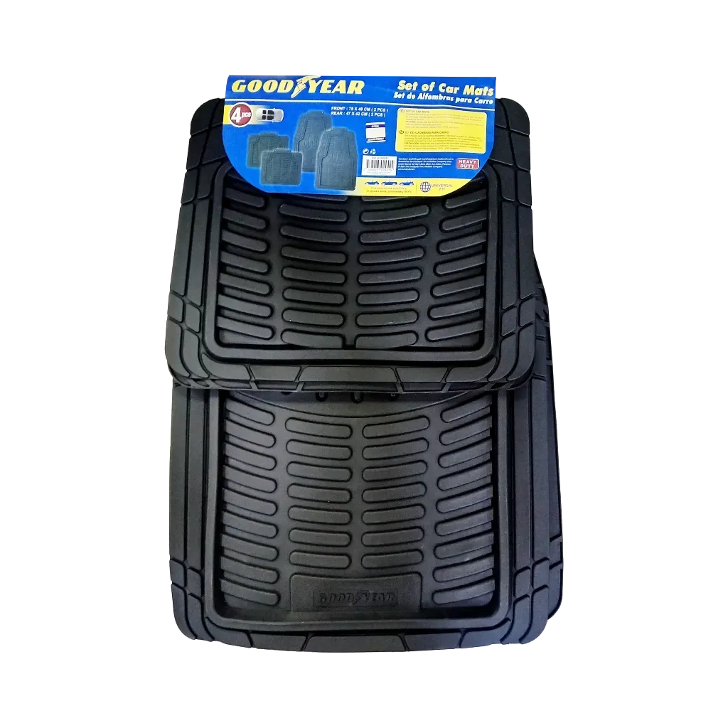 Alfombra P/auto 4pzas