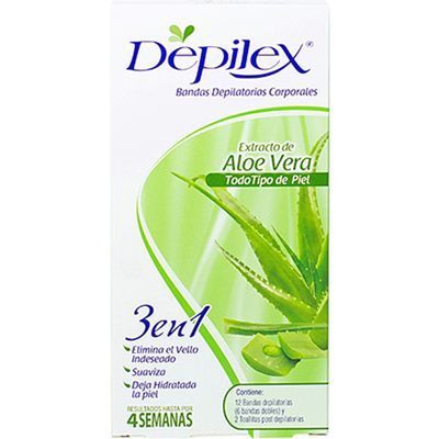 Depilex Bandas Corprales 12 Ct