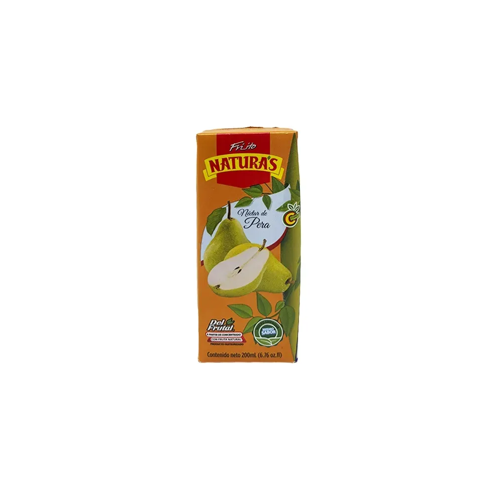 Jugo Naturas De Pera 200ml