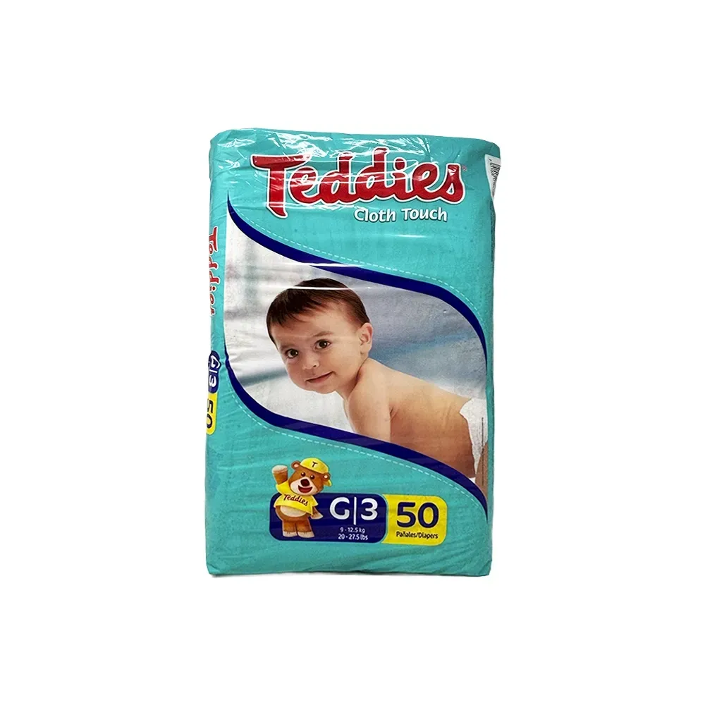 Pañal Teddies G 6x50u