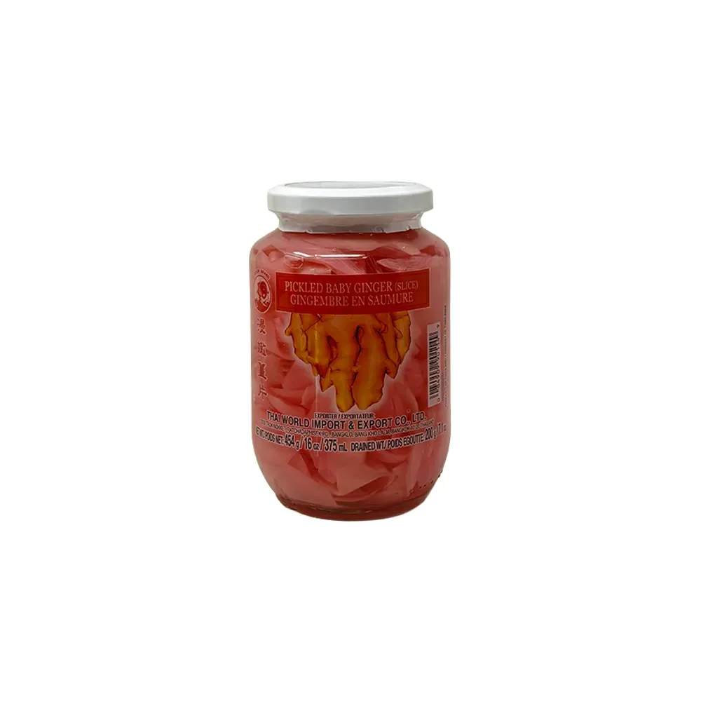 Jengibre En Rodajas Rosad200gr