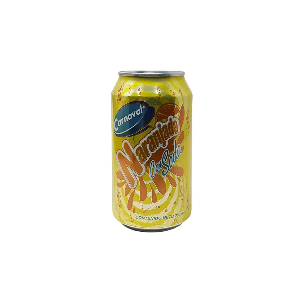 Carn Naranjada Soda Lata 350m