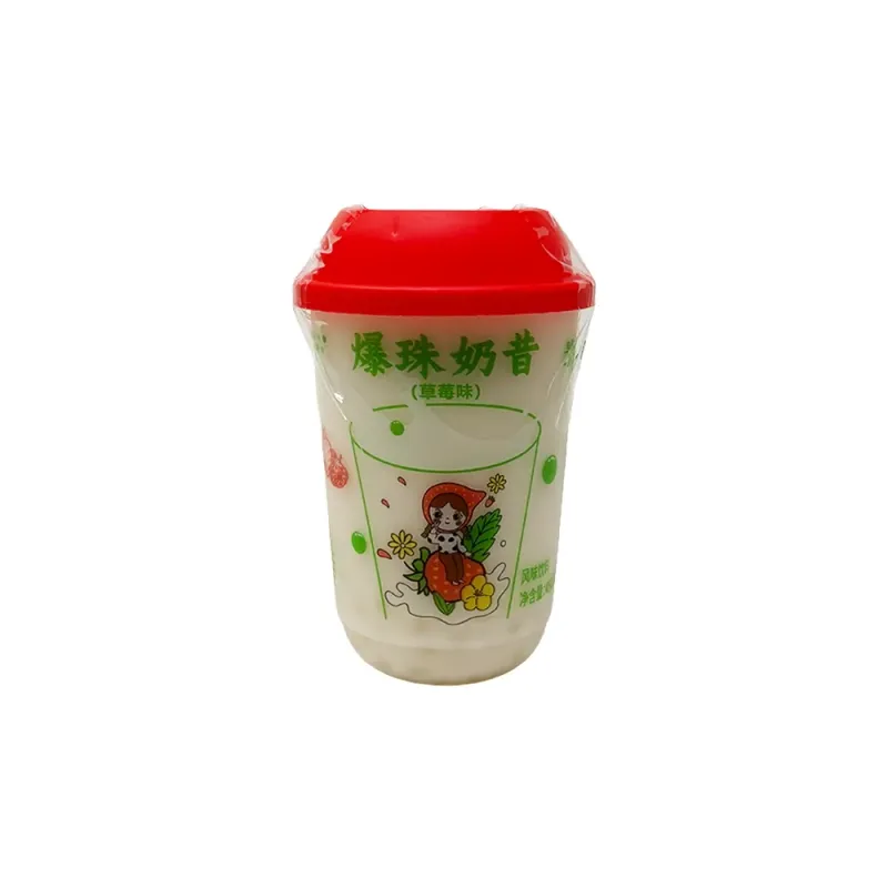 Smoothie Boba Leche/fresa 450g