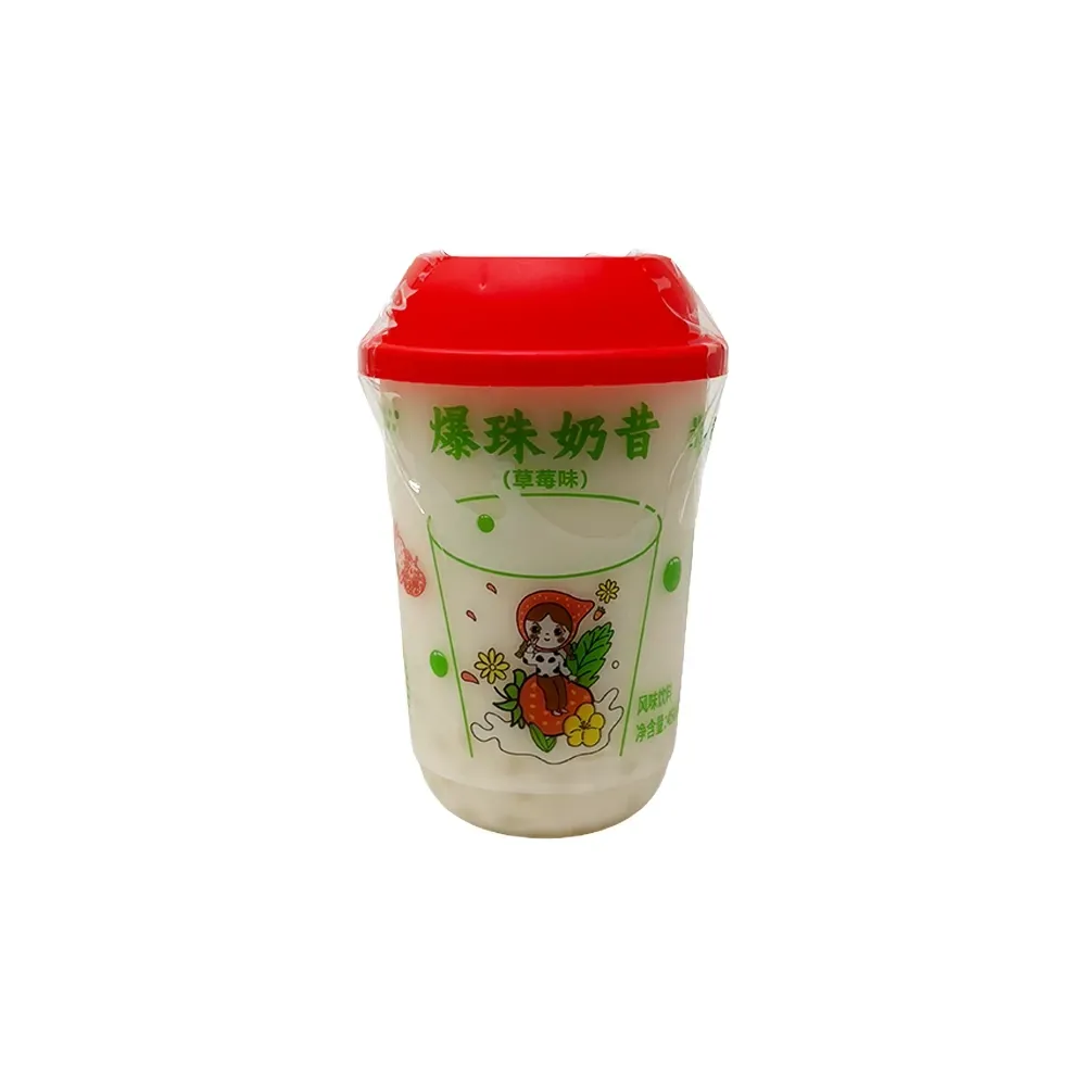 Smoothie Boba Leche/fresa 450g