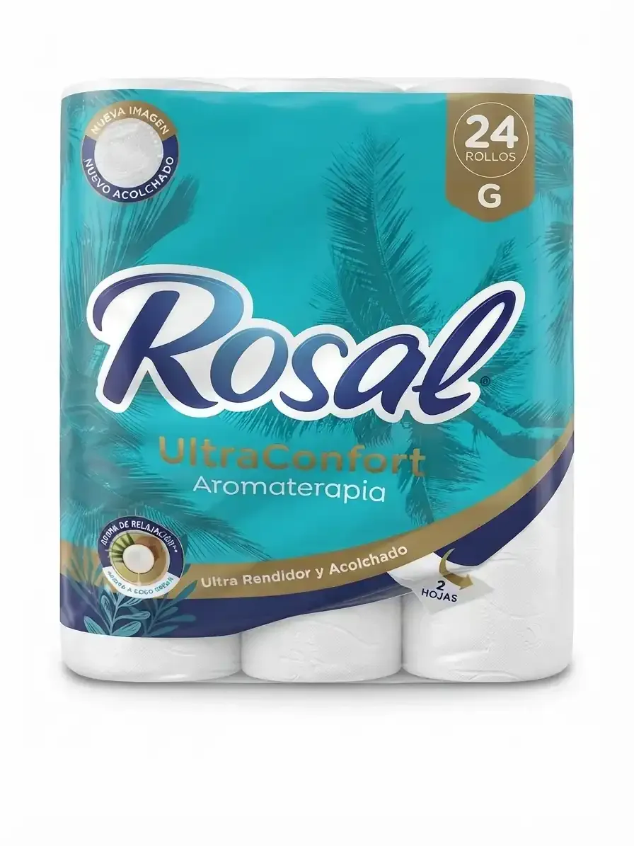 Papl Hig Rosal Arom Coco 2x24r