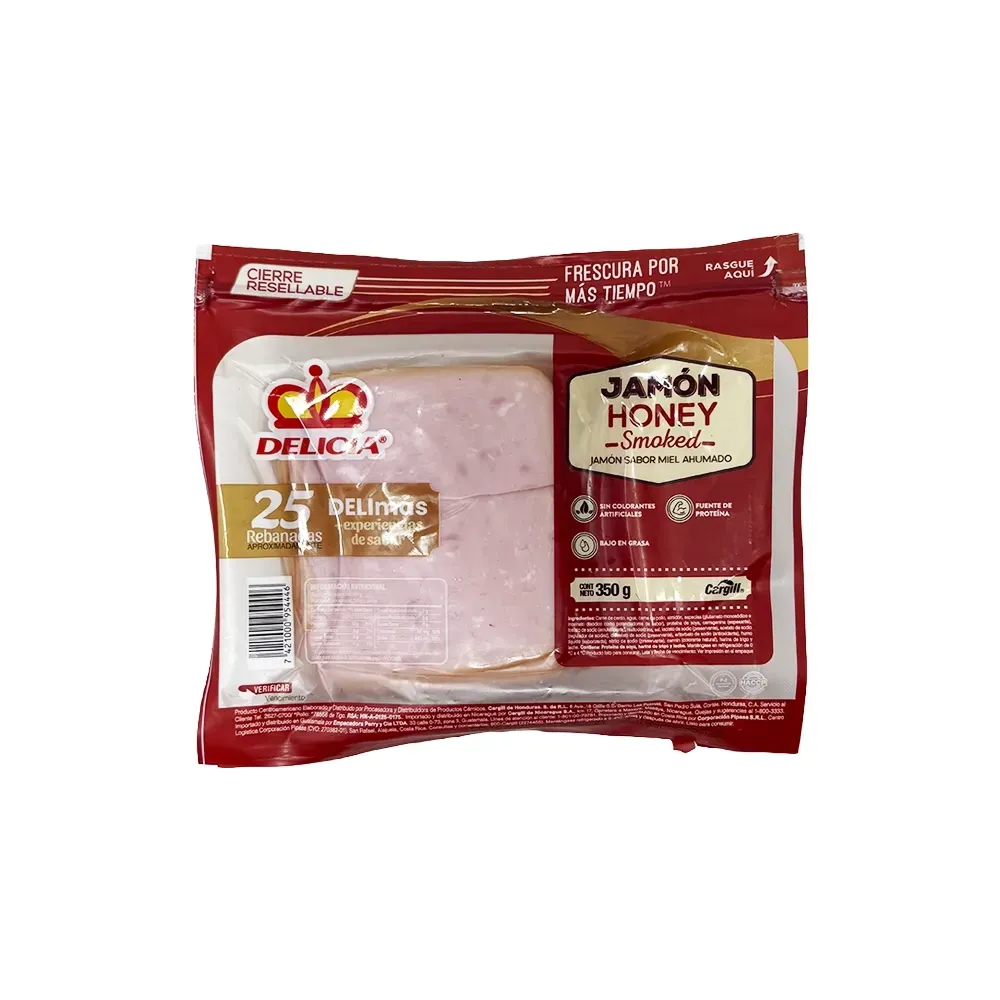 Jamon Honey Smoked Delici 350g