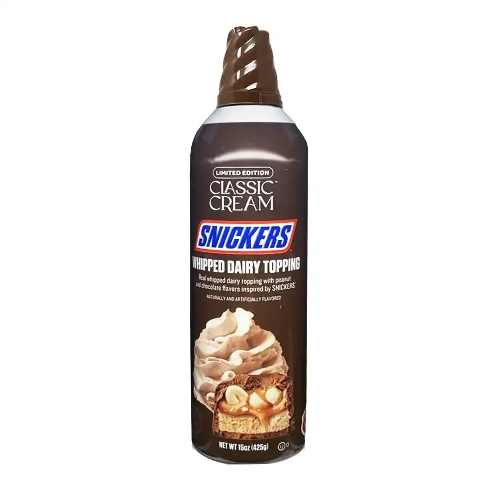 Snickers Cream Whipped 15 Oz