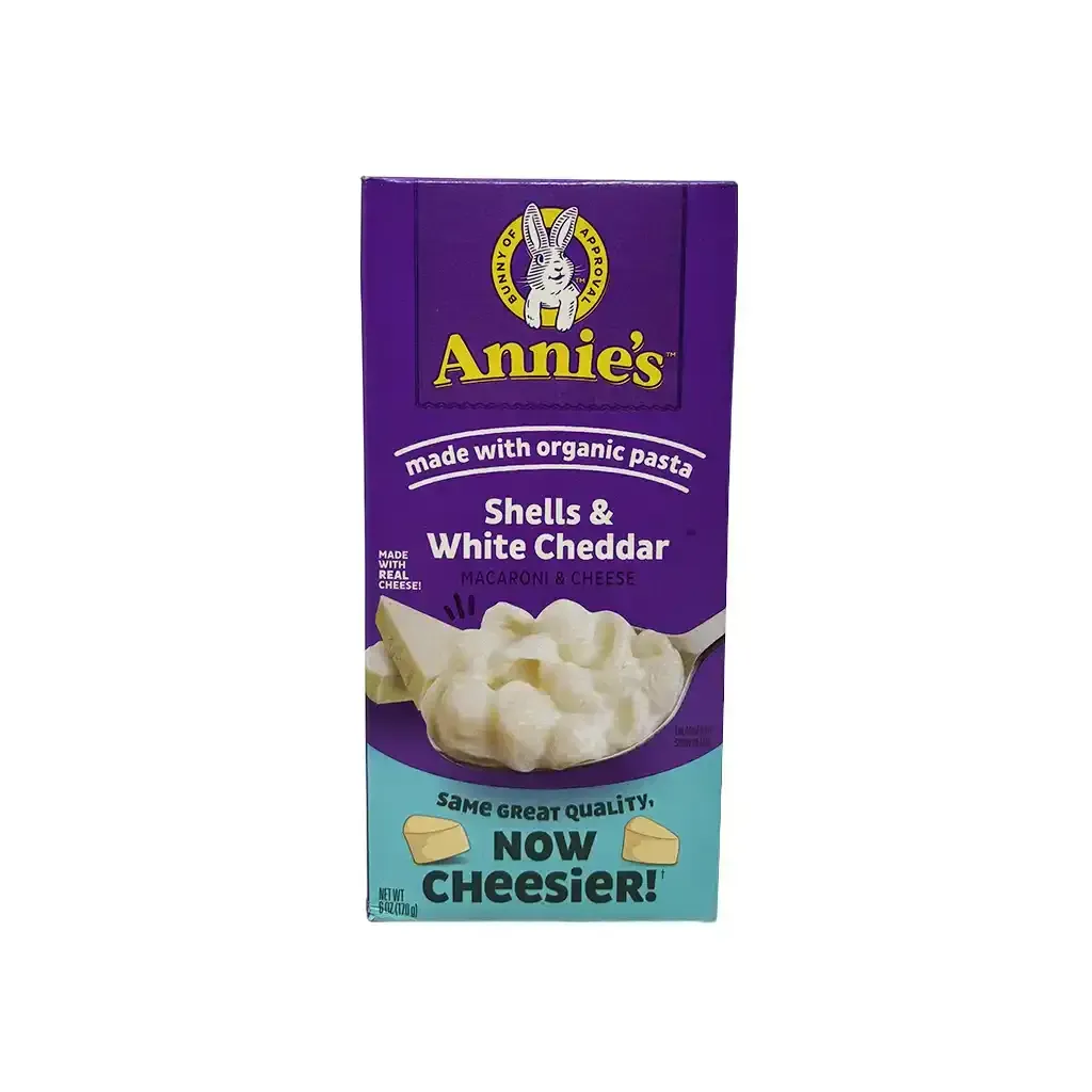 Annies Shells Chdr 6 Oz