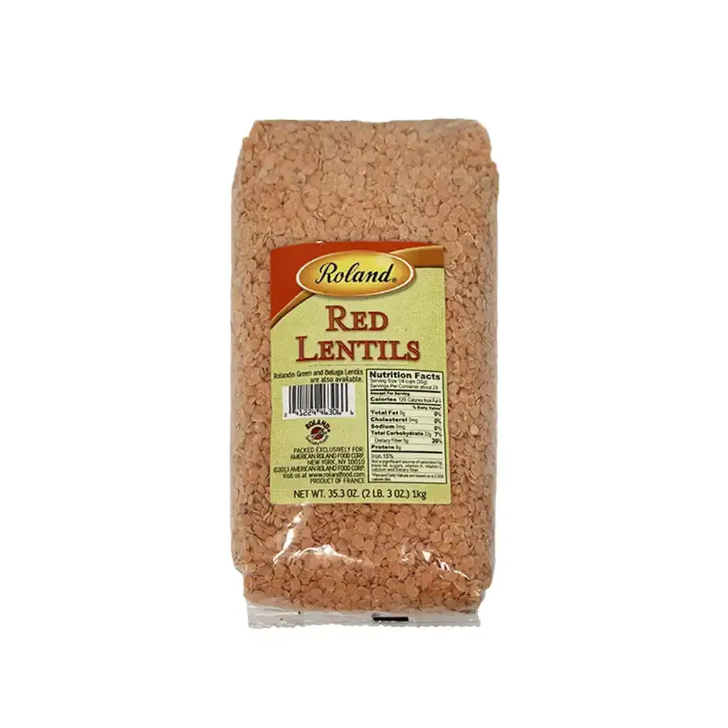 Dried Split Red Lentils 35.2z