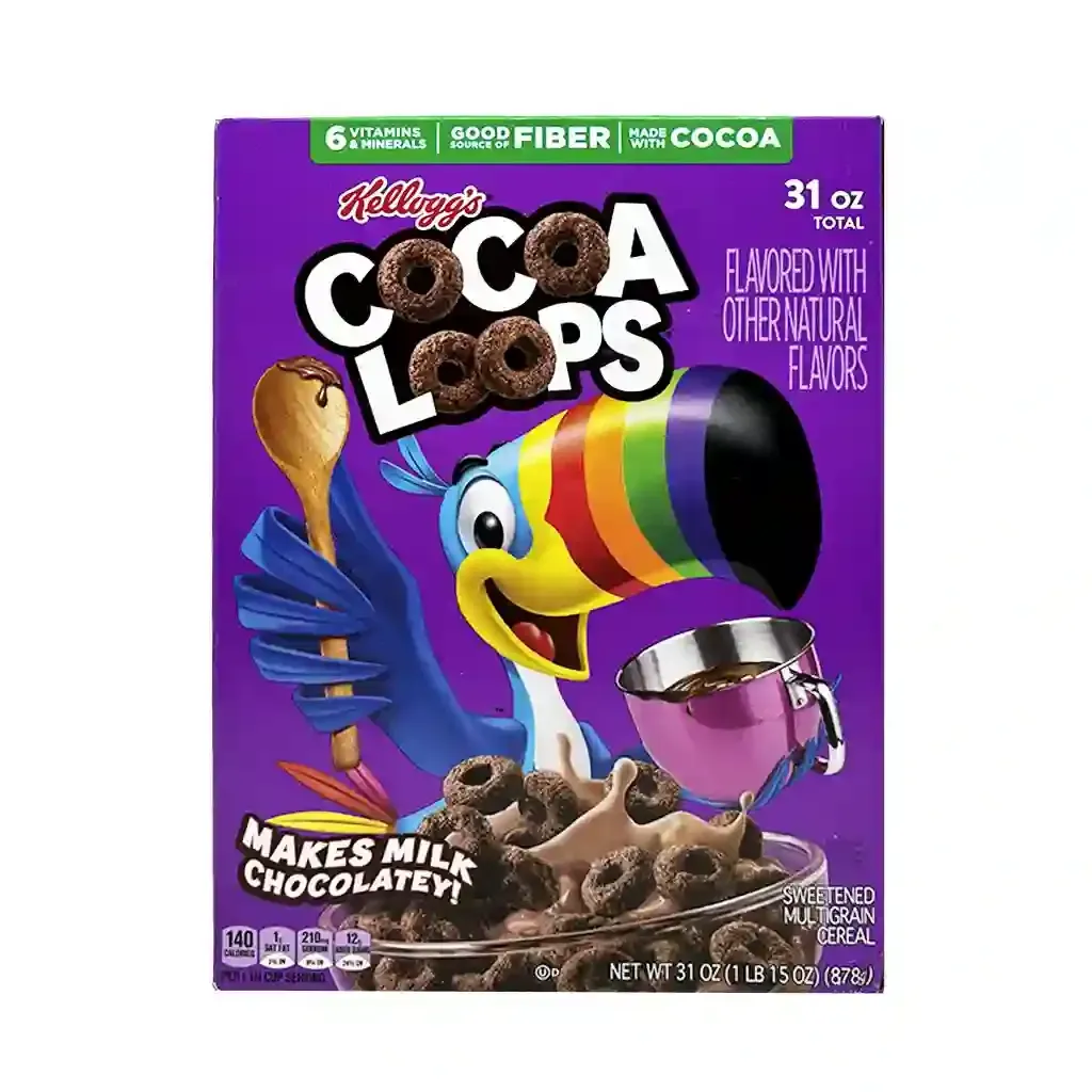 Cerea Cocoa Loops Kelloggs878g