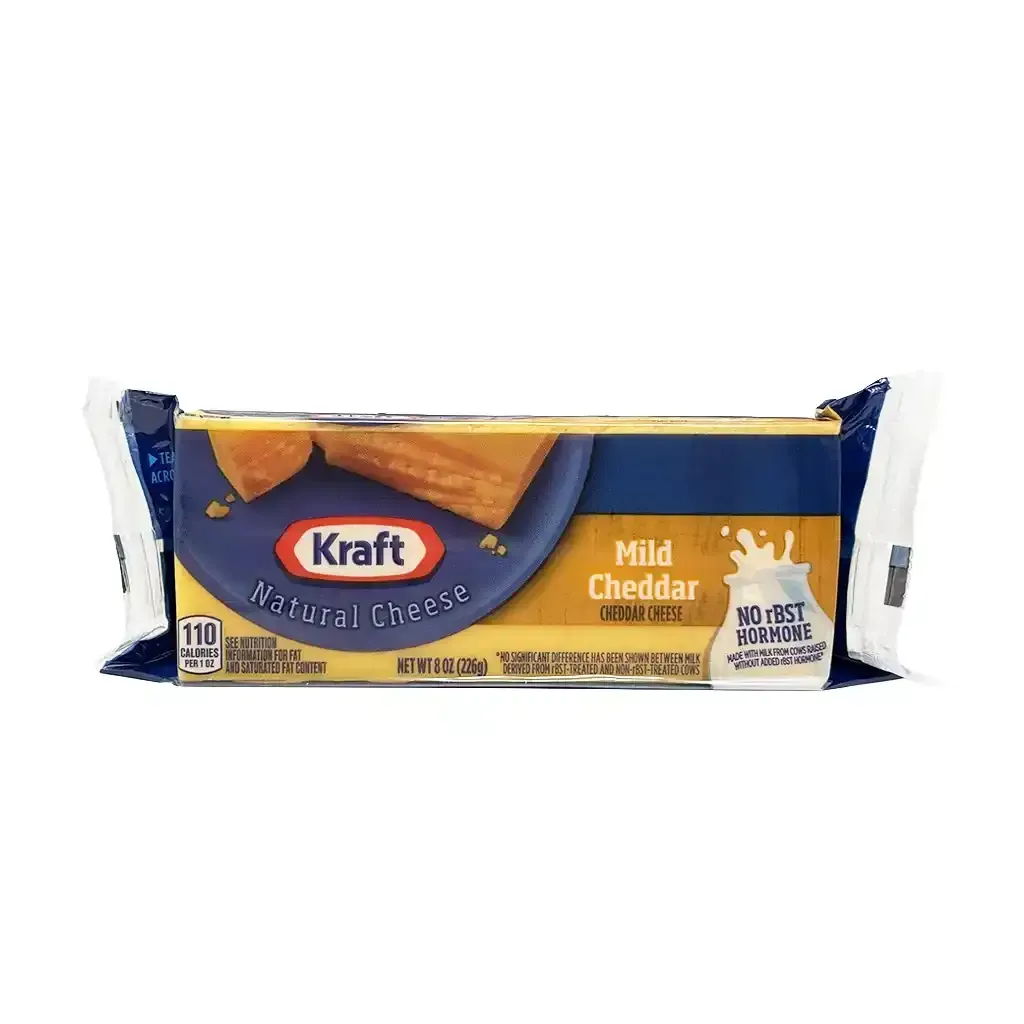 Queso Cheddar Suave Kraft 8 Oz