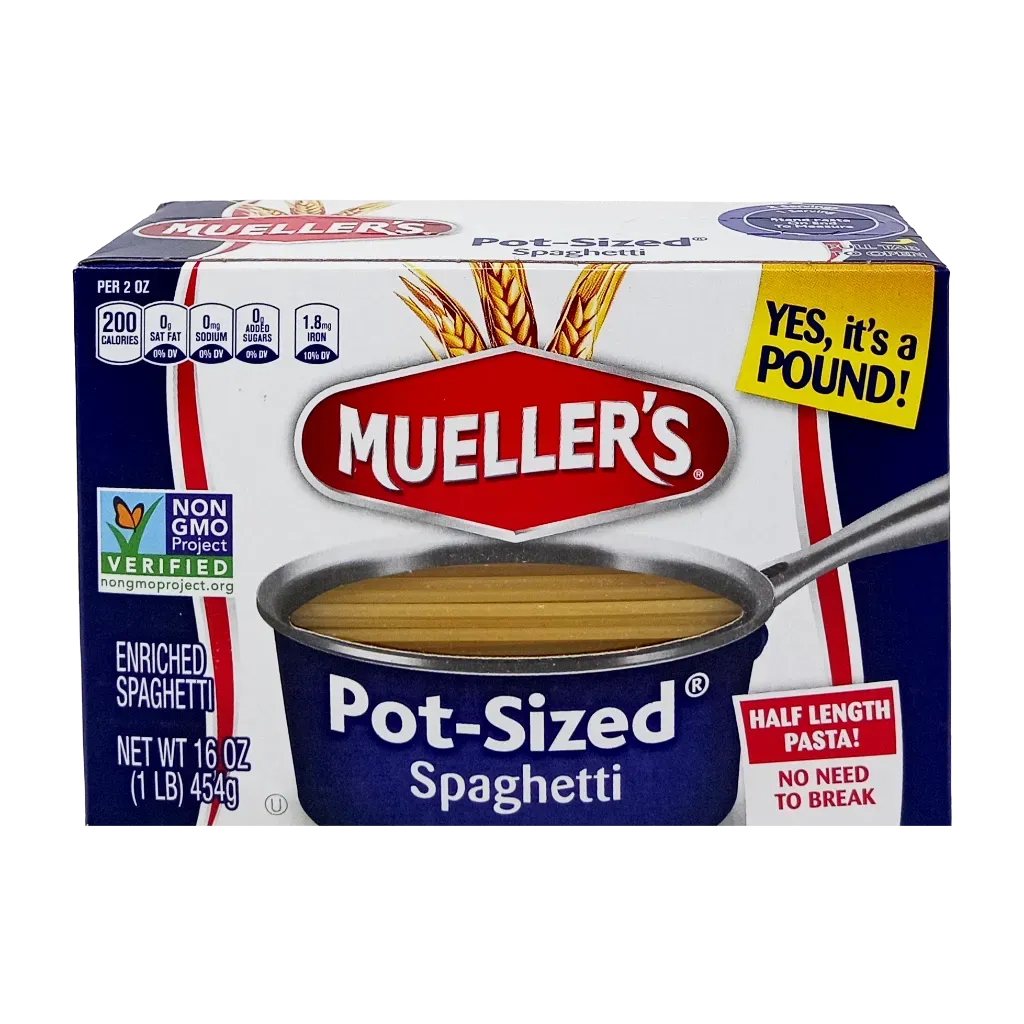 Muellers Pot-Sized Spaghet 16z