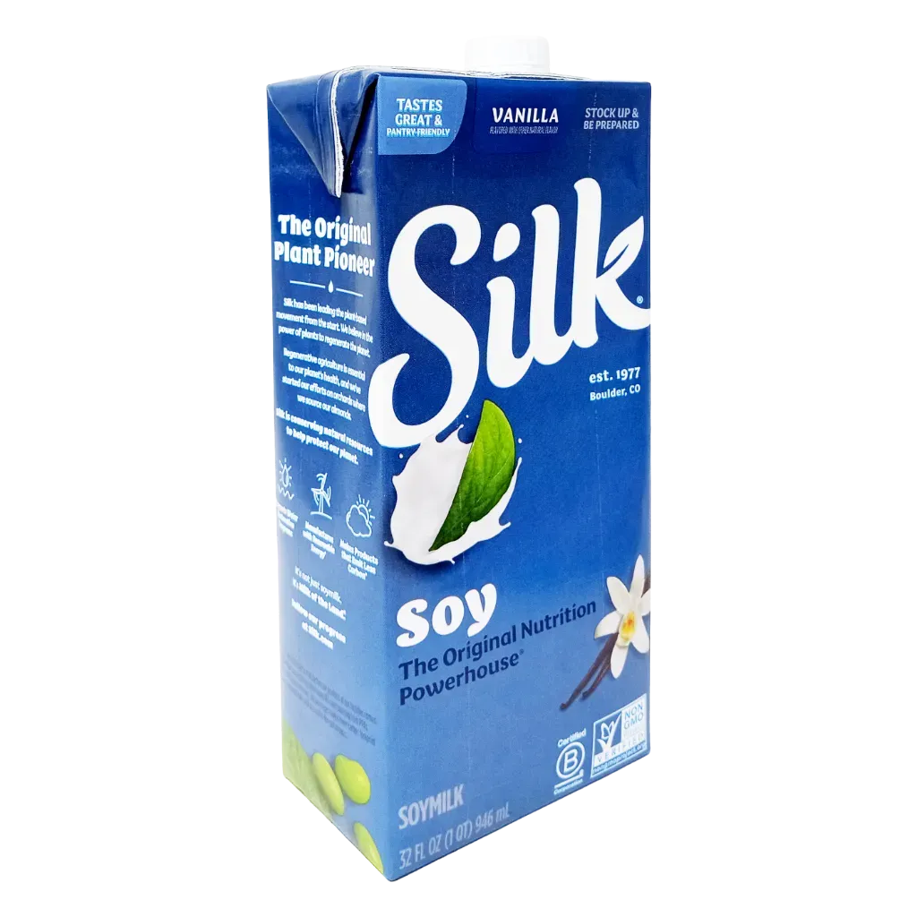Soymilk Vanilla Silk 32 Oz