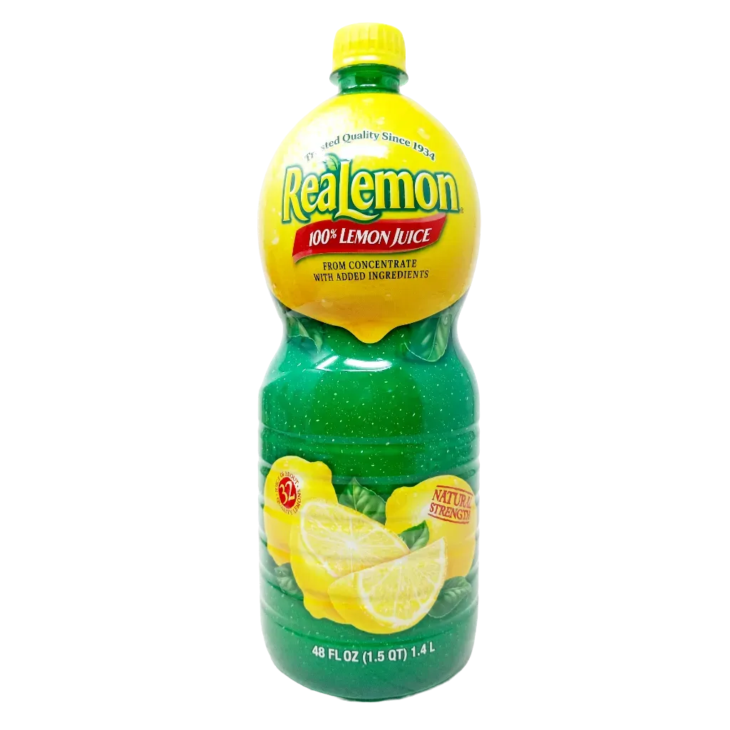Realemon Lemon Juice 48 Oz