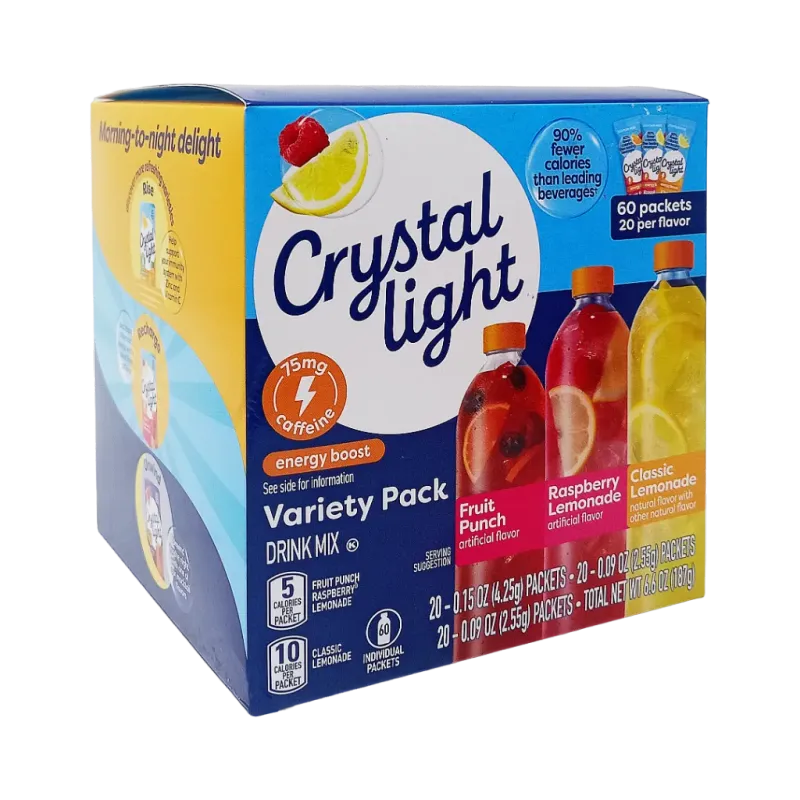 On The Go Crystal Light 60 Ct