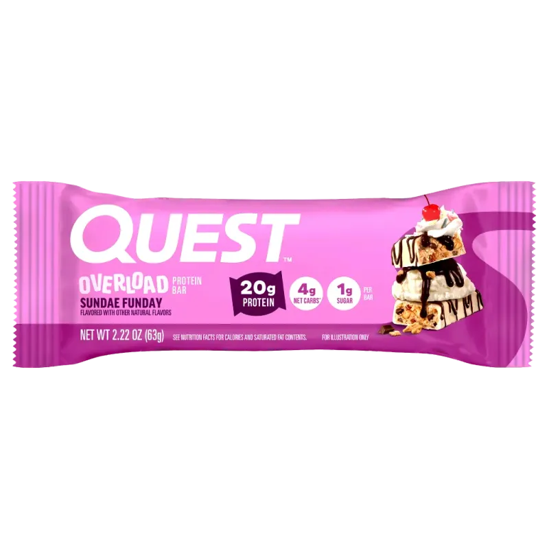 Overload Bars Quest 1 Ct