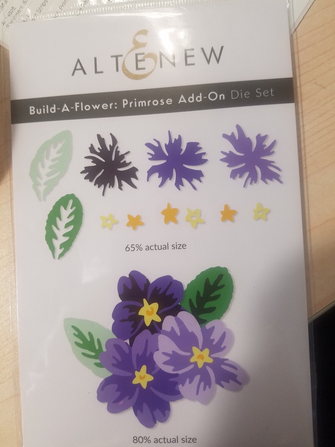Build a Flower Primrose Add On Die Set