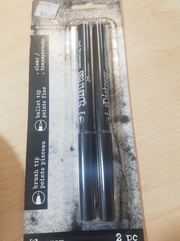 Embossing Pens Distress