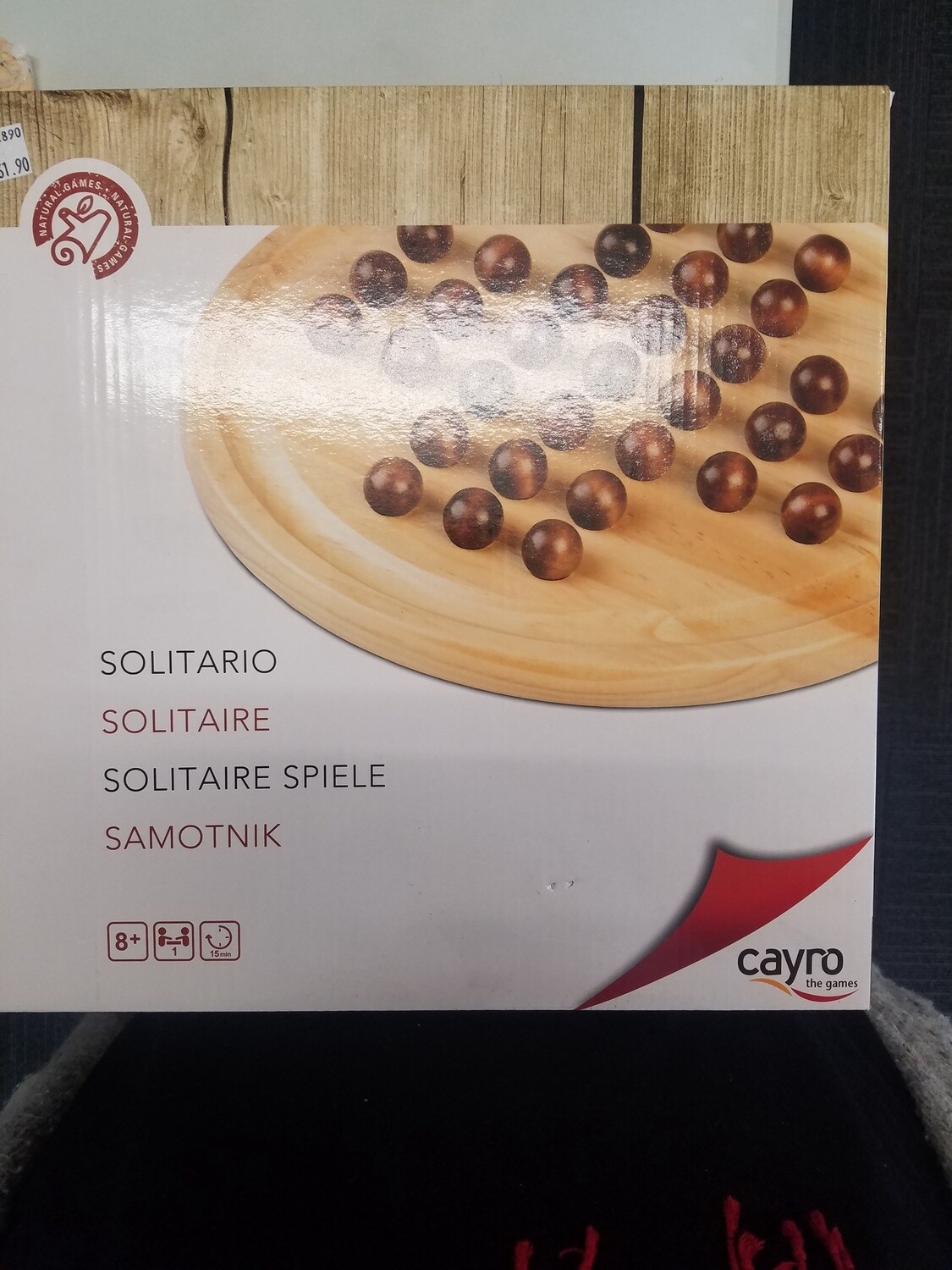 Solitario Wooden Board game