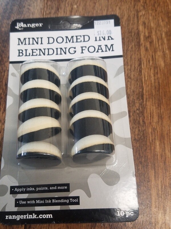 Mini Domed Ink Blending foam 10pc