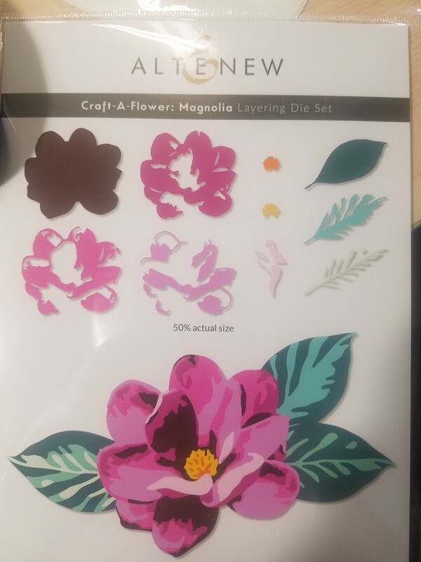 Craft a Flower Magnolia Layering Die Set