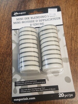 Mini Ink Blending Foams Ranger 20pc