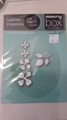 Layered Impatiens Die