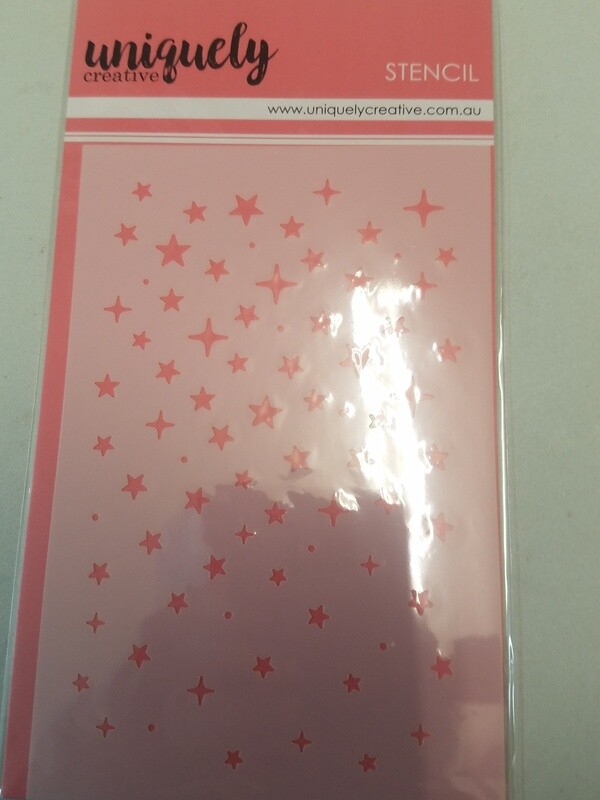 Twinkly Stars Stencil