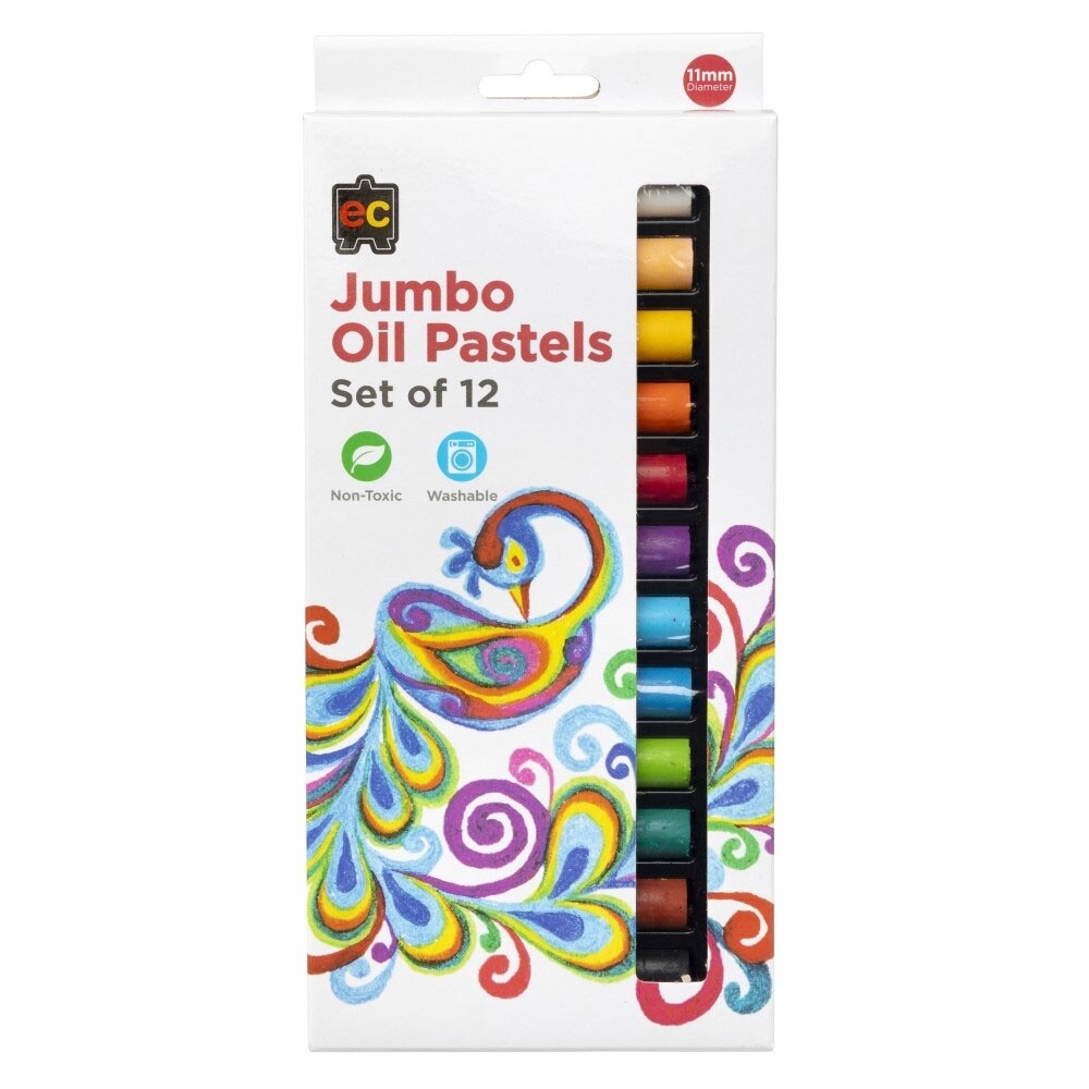 EC Pastels Jumbo Oil Packs, Quantity: 12pack