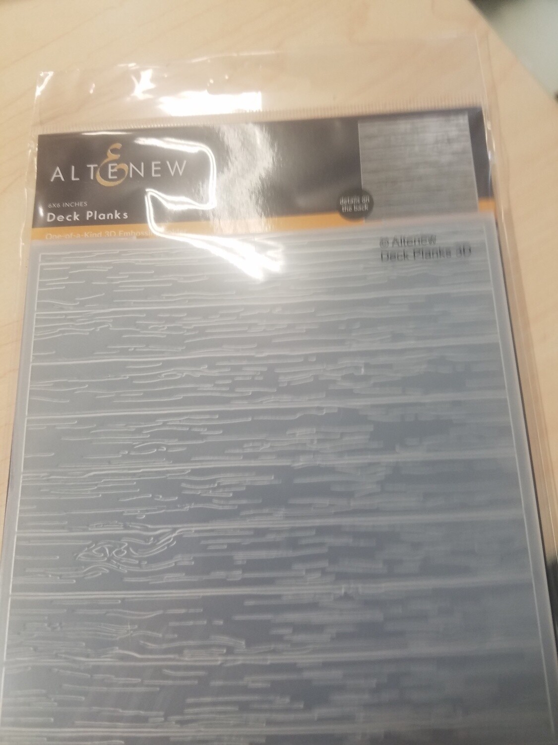 Deck Planks 3D Embossing Folder