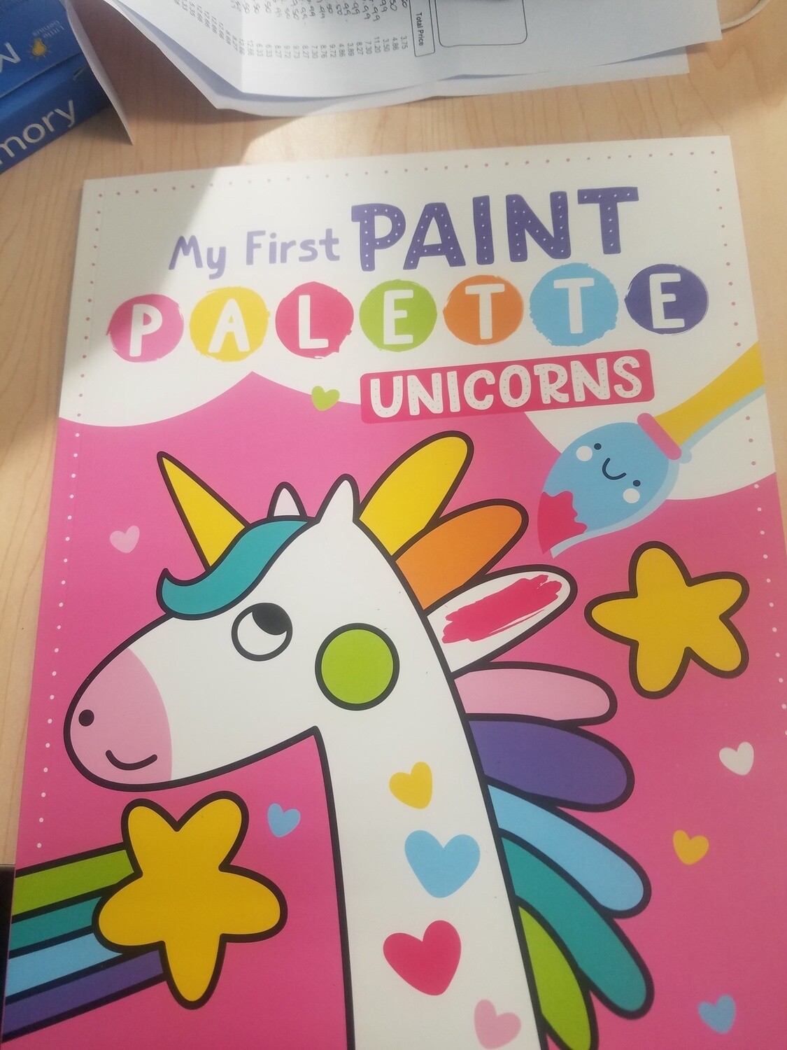 First Paint Palette Unicorns