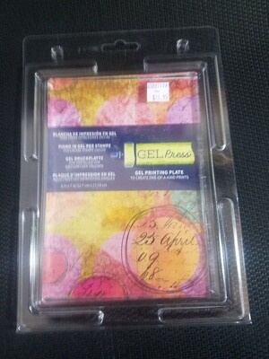 Gel Press Plate 5” x 7”