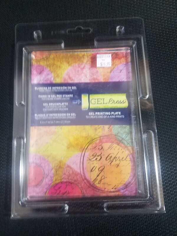 Gel Press Plate 5” x 7”