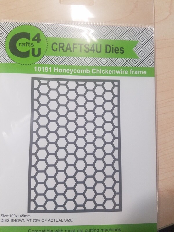 Honeycomb Chickenwire Frame Die